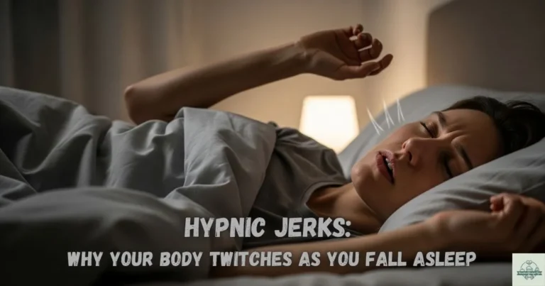Hypnic Jerks: Why Your Body Twitches As You Fall Asleep