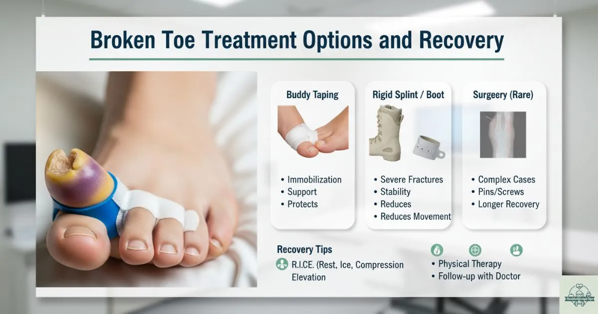 Comprehensive Guide to Broken Toe Treatment Options and Recovery