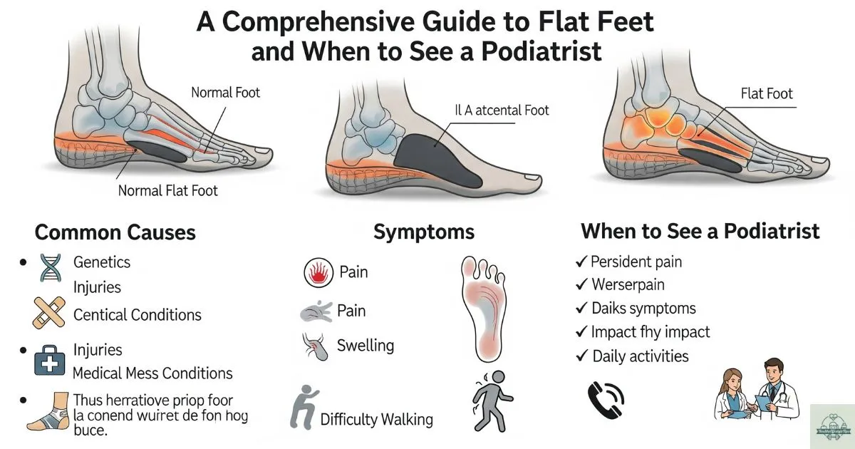 Comprehensive Guide to Flat Feet and When to See a Podiatrist