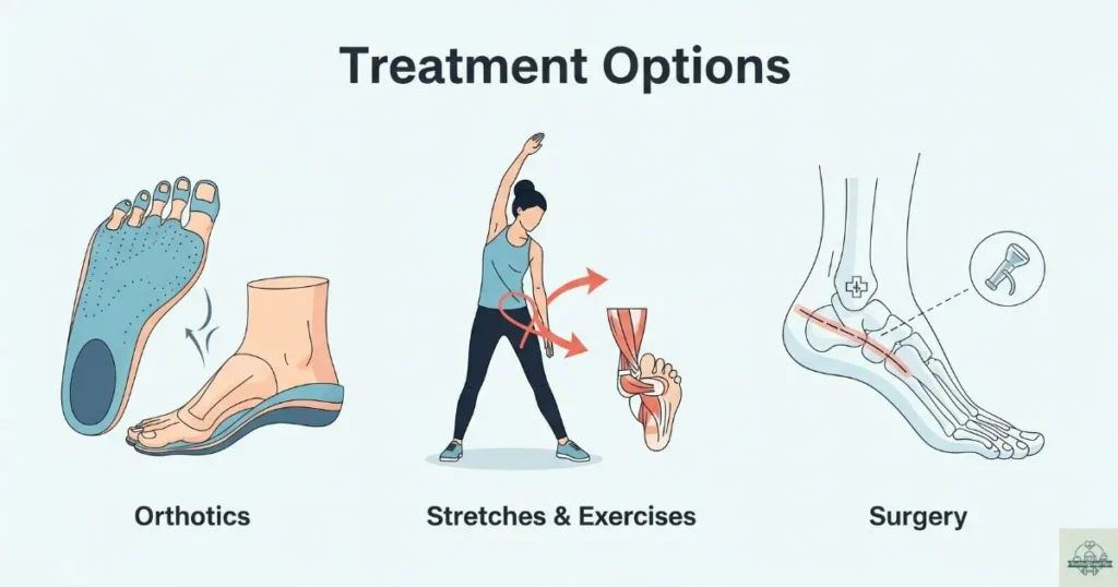 Treatment Options for Flat Feet