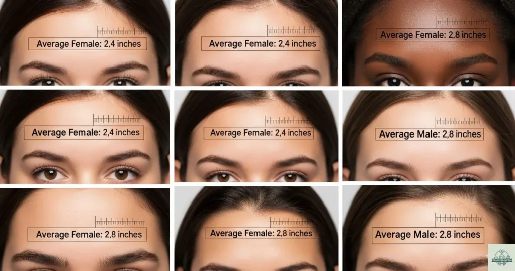 What Is the Average Forehead Size?
