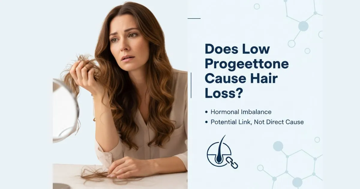 Does Low Progesterone Cause Hair Loss? The Hormone-Hair Connection