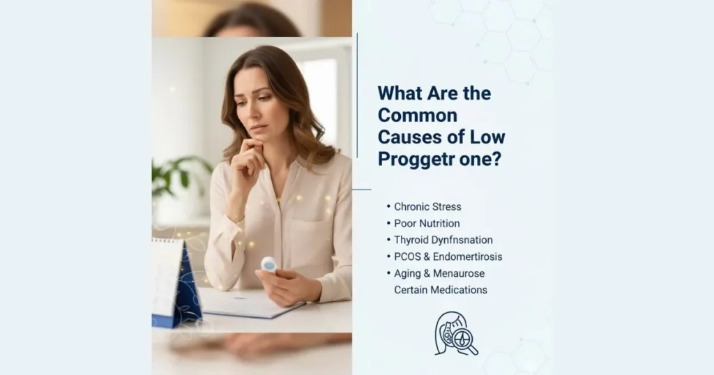 What Are the Common Causes of Low Progesterone?