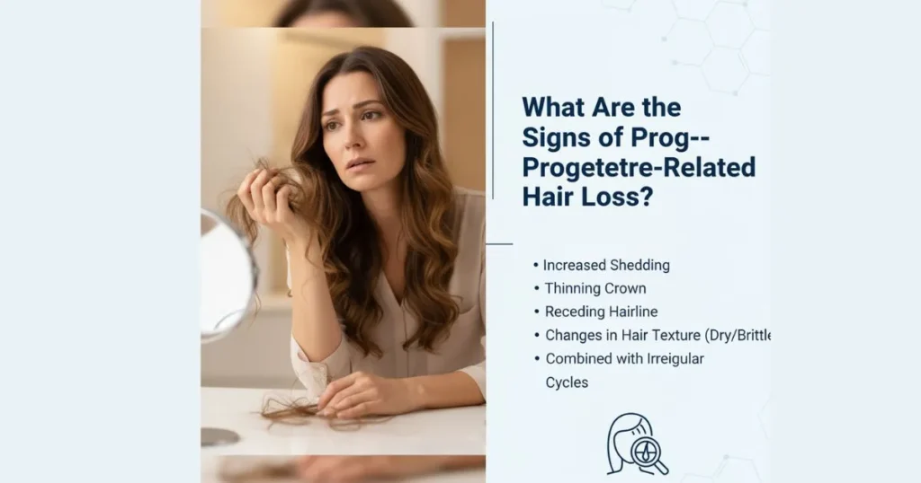 What Are the Signs of Progesterone-Related Hair Loss?