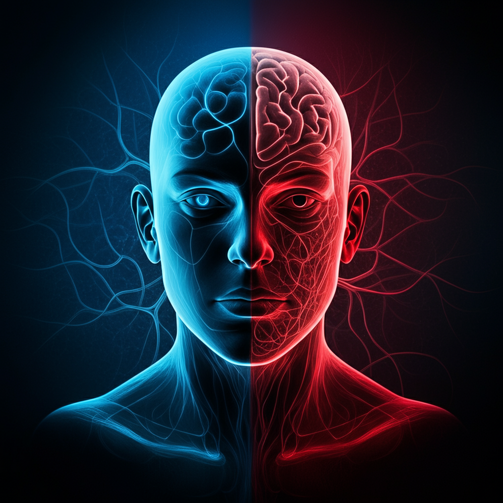 Include this image in the section titled "What Disease Does TC Carson Reportedly Have?" to visually explain the concept of Alternating Hemiplegia of Childhood (AHC).