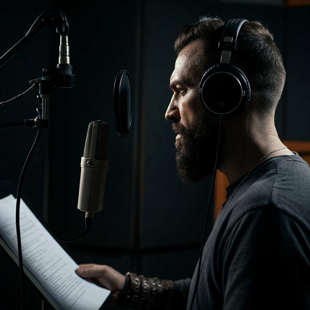 Add this image in the section "The Physical Toll of Voice Acting vs. Live Action" to highlight his career shift to voice acting.