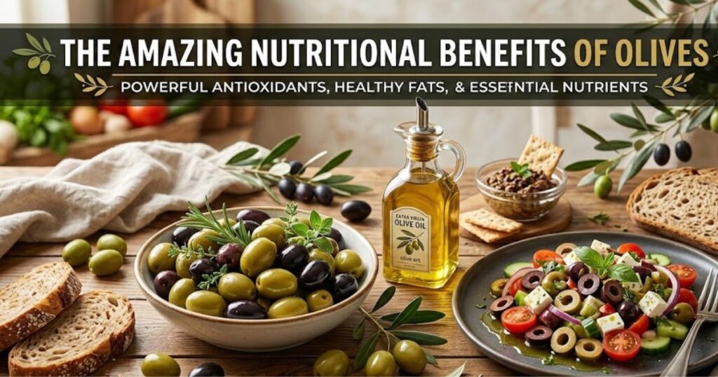 The Amazing Nutritional Benefits of Olives
