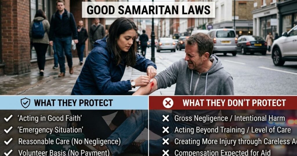 Good Samaritan Laws What They Protect, What They Don't