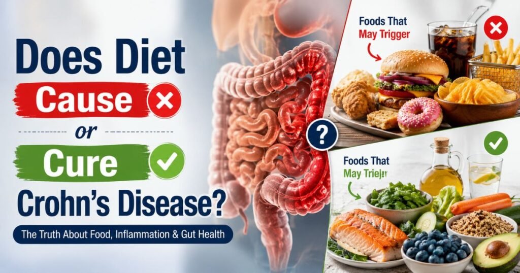 Does Diet Cause or Cure Crohn's Disease?